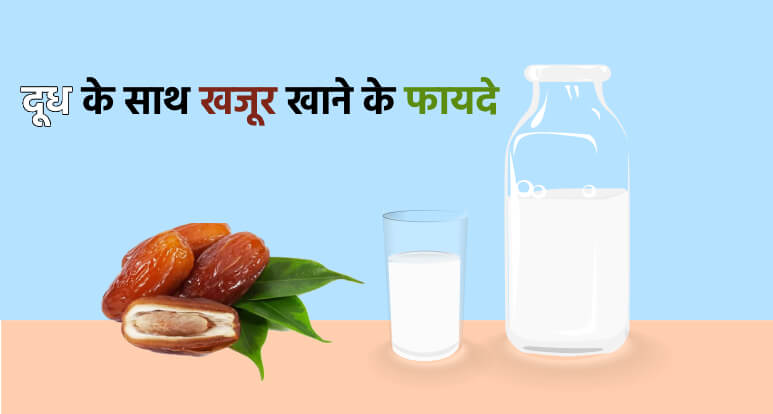 Milk And Dates Benefits in Hindi